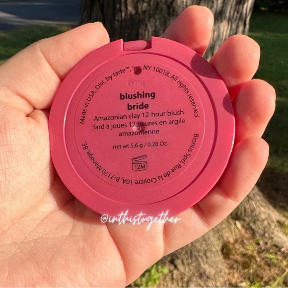 ✨PICK 2/$30✨ Blushing Bride: Tarte Amazonian Blush - Picture 4 of 4